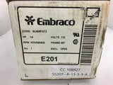 Embraco MJ46RFAT2 1/4 HP 1075/950/800 Rpm 115 Volts Single Phase 48Y