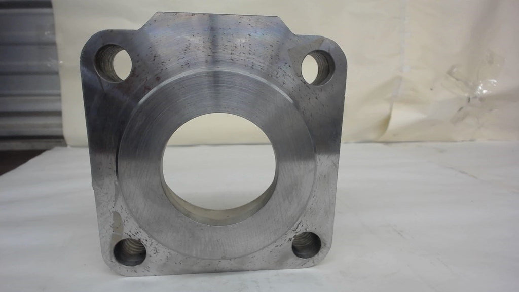 CYLINDER END BLOCK, 6" SQUARE X 1.60" THICK