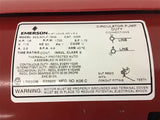 Emerson 3256 1/6 HP Pump Motor 115 volts 1725 Rpm 4P Single Phase