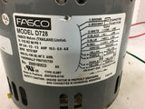 Fasco D728 3/4-1/2-1/3 Hp 115 volts 1075 Rpm 3 Speed Single Phase