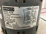 Fasco D728 3/4-1/2-1/3 Hp 115 volts 1075 Rpm 3 Speed Single Phase