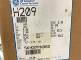 GE H209 5KH37PN36G 1/6 HP AC Motor 115 Volts 1140 rpm 56CZ