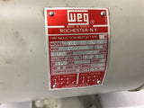 Weg XCD 123656 1/2 HP AC Motor 115/208-230 volt 3600 rpm 2P