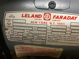 Leland-Faraday M-2052 1/2 HP Dryer Motor 115/230 volts 1725 Rpm 56Z Frame