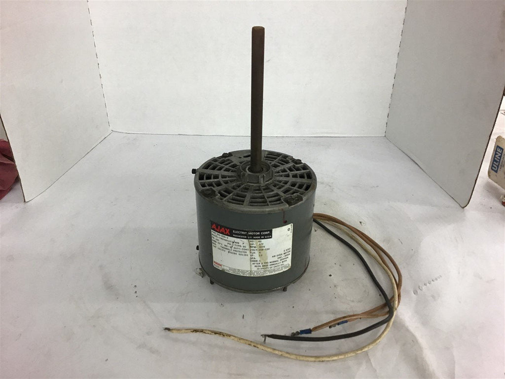 Ajax XDD-3 1/8 HP Air Over Motor Single PHase 208-230 volts 1075 Rpm 48Y
