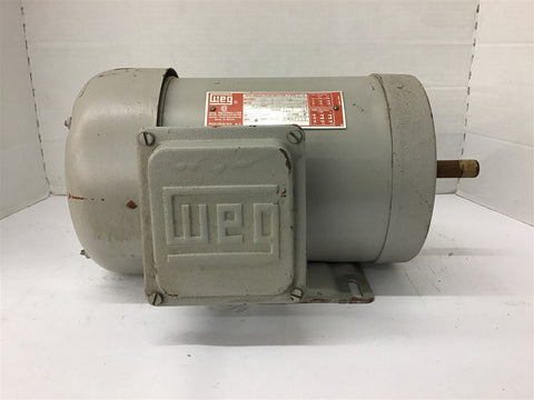 Weg BL11256 1 HP AC Motor 208/230/460 volts 1200 rpm 6P 56 Frame