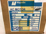 Magnetek H261 1/3 HP Ac Motor 208-230/460 Volts 1725 Rpm 4P 48 Frame