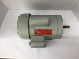 Weg 12 12 56 1/2 HP AC Motor 115 Volts 1150 Rpm 6P 56 Frame Single Phase