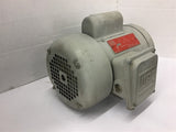 Weg 12 12 56 1/2 HP AC Motor 115 Volts 1150 Rpm 6P 56 Frame Single Phase