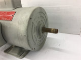 Weg 12 12 56 1/2 HP AC Motor 115 Volts 1150 Rpm 6P 56 Frame Single Phase