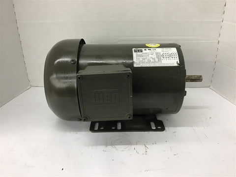 Weg 00218ES3EF56 2 HP AC Motor 208-230/460 Volts 1800 Rpm 4P 56H Frame