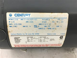 Centrury 7-150537-01 1/4 Hp AC Motor 115/230 Volts 1725 Rpm Single Phase