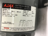 Ajax 816 1 HP AC Motor 230/460 volts 1200 Rpm 6P 56 Frame