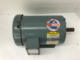 Baldor M3555T 2 HP AC Motor 208-230/460 Volts 3600 rpm 2P 145T Frame