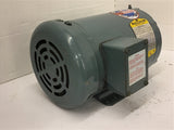 Baldor M3555T 2 HP AC Motor 208-230/460 Volts 3600 rpm 2P 145T Frame