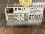 Weg 00158OS3ED56 1 1/2 Hp AC Motor 208-230/460 Volts 1710 Rpm 4p 56 Frame