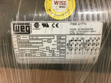 Weg 00158OS3ED56 1 1/2 Hp AC Motor 208-230/460 Volts 1710 Rpm 4p 56 Frame