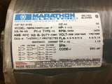 Marathon 56T34D5308 1 1/2 HP AC Motor 208-230/460 volts 3600 Rpm 2P 56 Frame
