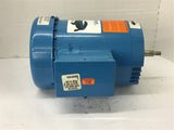 US Electric P63FZL-4409 1 HP AC Motor 208-230/460 volts 3600 Rpm 2P