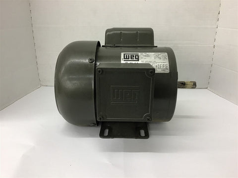 Weg 5018ES1BB56 1/2 HP AC Motor 115/208-230 Volts 1750 Rpm 4P 56 Frame
