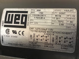 Weg 5018ES1BB56 1/2 HP AC Motor 115/208-230 Volts 1750 Rpm 4P 56 Frame