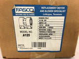 Fasco A125 Draft Inducer Blower Furnace Motor for Heat N Glow 125 CFM 115 Volts