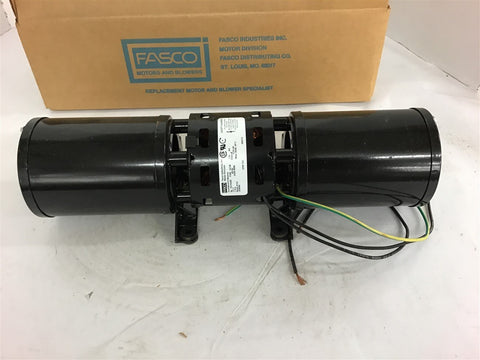 Fasco A125 Draft Inducer Blower Furnace Motor for Heat N Glow 125 CFM 115 Volts