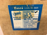 Fasco B22505 Transflow Blower 80 CFM 115 Volts 3090 Rpm