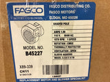 Fasco B45227 Blower Motor 115V 1570 RPM 1.86 Amps 1 Speed