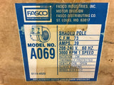 Fasco A069 .39 Amps Blower 73 CFM 208-240 volts 3000 Rpm