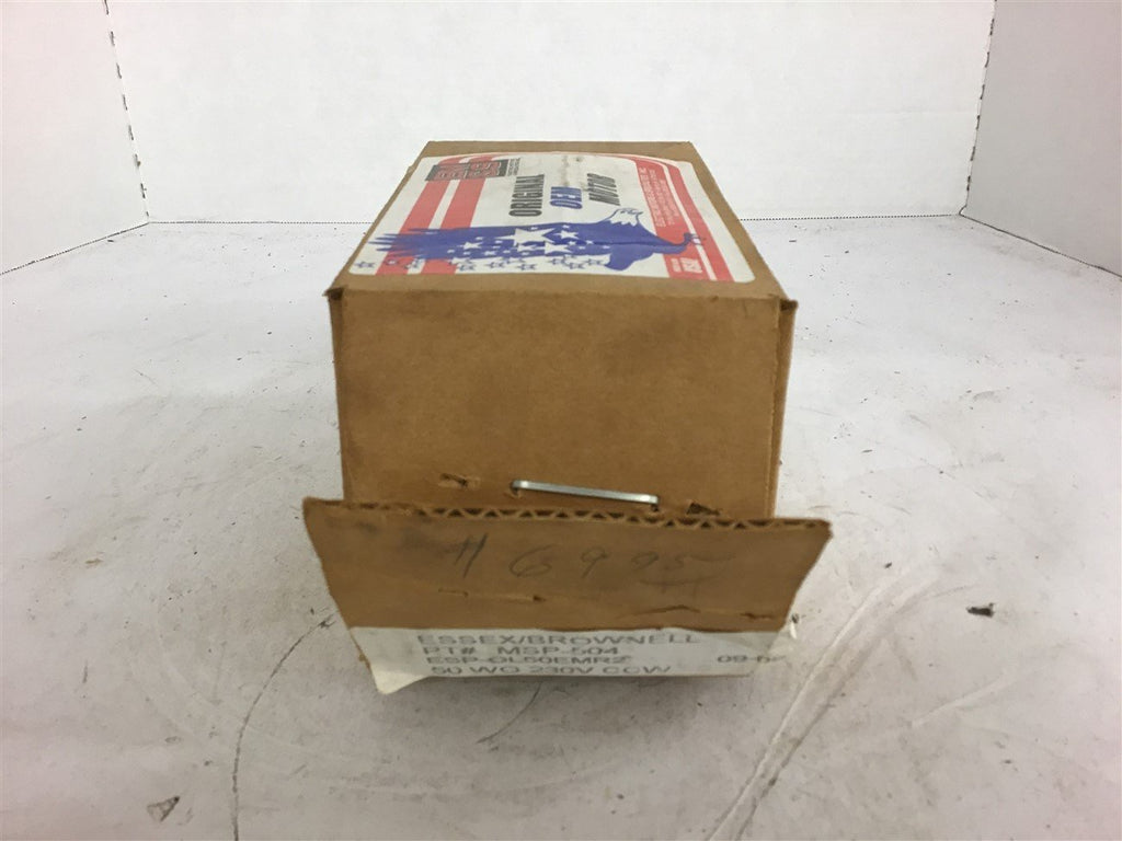 Essex MSP-504 ESP-OL50EMR2 50 WO 230 Volts AC Motor