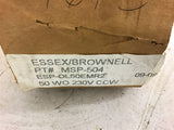 Essex MSP-504 ESP-OL50EMR2 50 WO 230 Volts AC Motor