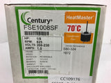Century FSE1008SF 1/8 HP AC Motor 208-230 Volts 825 Rpm 48 Frame