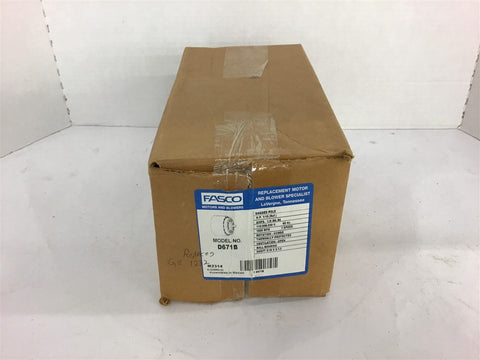 Fasco D671B 1/15 HP AC Motor 115/208-230 Volts 1550 Rpm 1 Speed