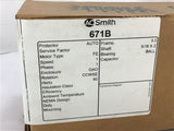 A.O. Smith 671B 1/15 Hp AC Motor 115/208-230 volts 1550 Rpm