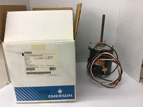 Emerson 1882 1/2 HP AC Motor 460 volts 825 Rpm Single Phase