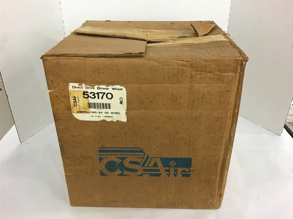 CS Air Direct Drive Blower 53170 CM1212-CW5/8V DD Wheel