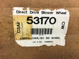CS Air Direct Drive Blower 53170 CM1212-CW5/8V DD Wheel