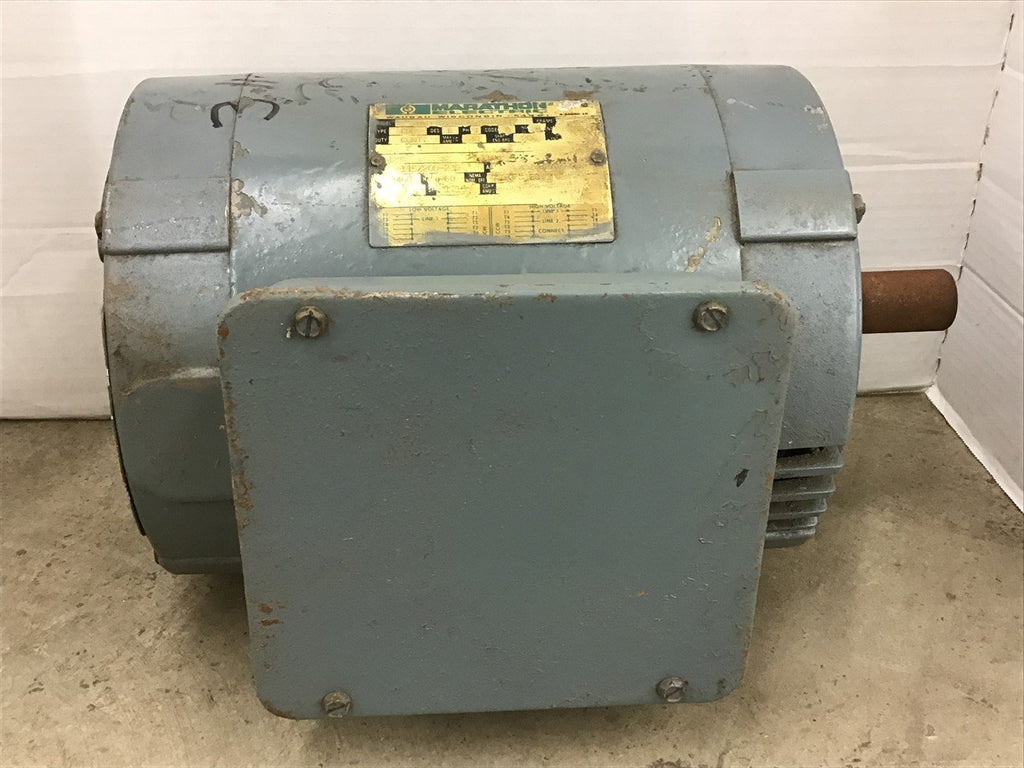 Marathon MVH182TCDR7001CN 3 HP AC Motor 115/208-230 Volts 3600 Rpm 2P 182T Frame