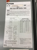 FRurnas 87DAE60CThree Phase Pump Control Panel Nema Size 1 460 Volt @ 10 HP