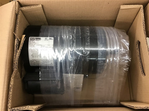 Weg 00336OT3E145T-S 3 HP AC Motor 208-230/460 volts 3600 Rpm 2P 143/8T Frame