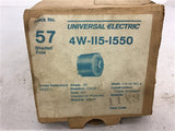 Universal Electric JA2C642R Motor 4W 1550 RPM 115V Single Phase 60 Hertz