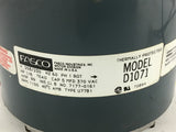 Fasco D1071 Permanent Split Capacitor Motor 1/6HP 208/230V 1100 RPM Closed