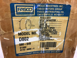 Fasco D802 Permanent Split Capacitor Motor 1/2 HP 1050 RPM 460V Closed Vent