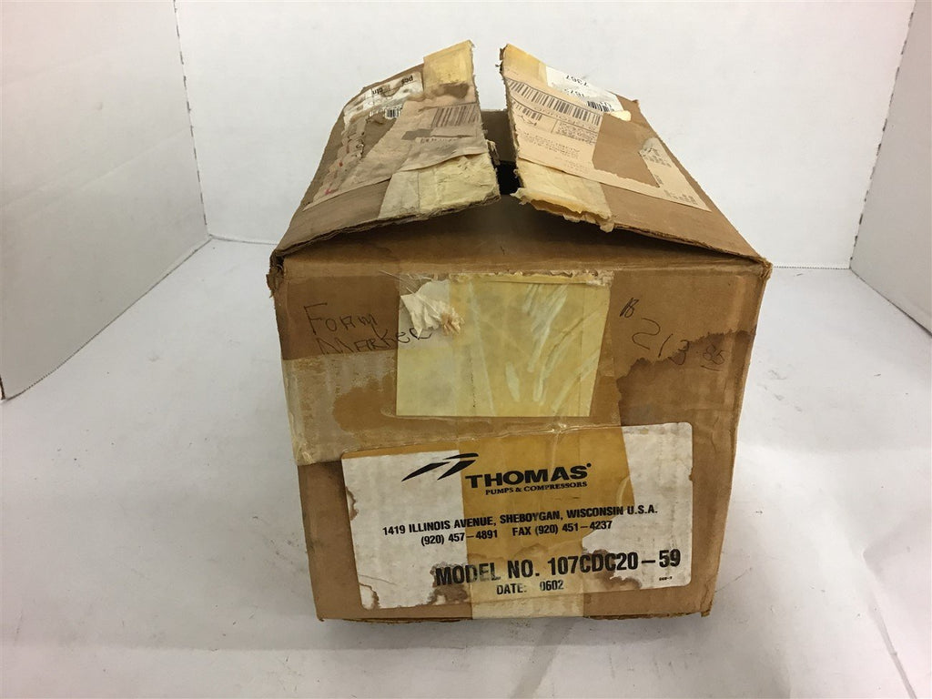Thomas 107CDC20-59 12 Volts DC 8.1 Amp