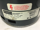 Fasco D912 1/3 HP blower Motor 460 volts 50/60 HZ 1075 Rpm