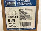 Fasco D115 1/12 HP Fan Motor 115/230 volts 1550 Rpm Single Speed