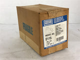 Fasco D115 1/12 HP Fan Motor 115/230 volts 1550 Rpm Single Speed