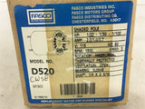 Fasco D520 1/20 1/50 1/100 HP Fan Motor 1550 Rpm 3 Speed 115 Volts