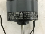 Universal electric AA2N130N 1/25 HP AC Motor 1550 Rpm 115 Volts